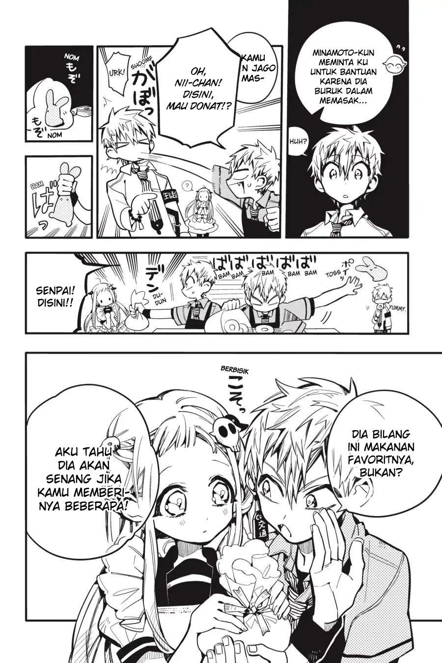 Jibaku Shounen Hanako-kun Chapter 15 Bahasa Indonesia